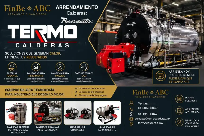 Arrienda hoy, produce siempre: el arrendamiento de calderas como palanca financiera