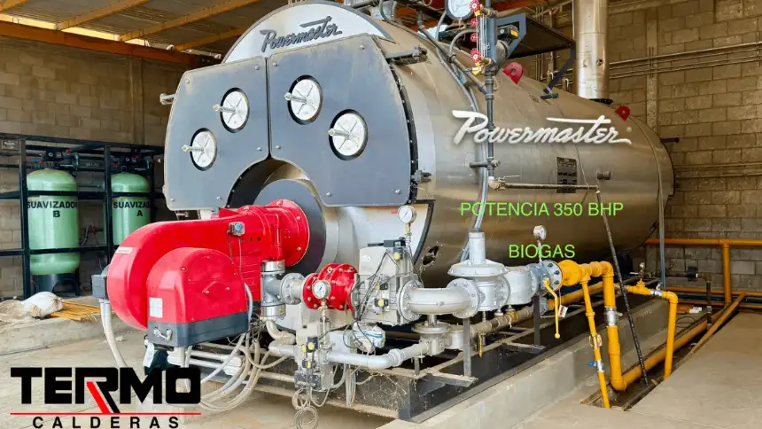 Caso de éxito: flexibilidad y sostenibilidad con una caldera dual biogás / gas LP o natural
